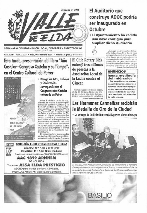 N&uacute;mero 2.233<span>9 de febrero de 2001</span>