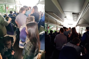 Malestar entre los usuarios del autob&uacute;s a Alicante al tener que ir de pie