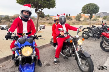 La Papanoelada motera vuelve a traer solidaridad antes de Navidad