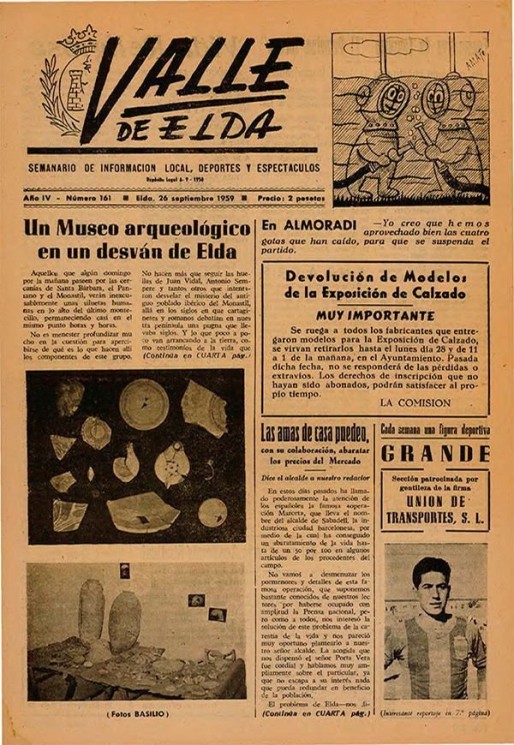 N&uacute;mero 0161<span>26 de septiembre de 1959</span>