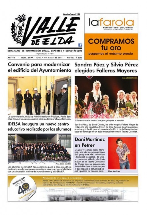 N&uacute;mero 2.680<span>4 de marzo de 2011</span>