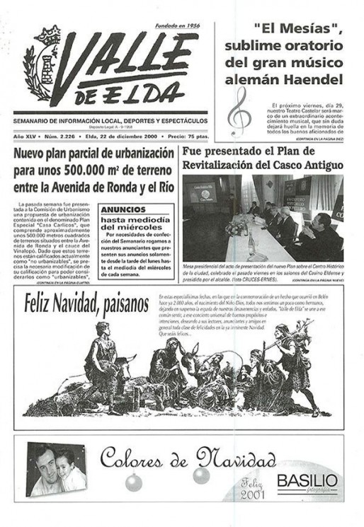N&uacute;mero 2.226<span>22 de diciembre de 2000</span>