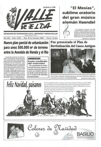N&uacute;mero 2.226 - 22 de diciembre de 2000