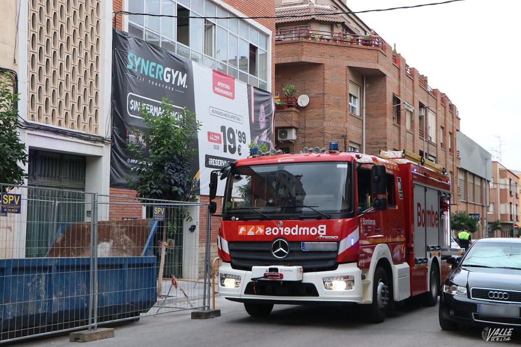 Susto en una nave de Elda Susto en una nave de Elda