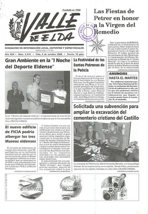 N&uacute;mero 2.215<span>6 de octubre de 2000</span>