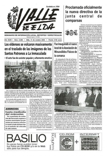 N&uacute;mero 2.309 - 11 de octubre de 2002