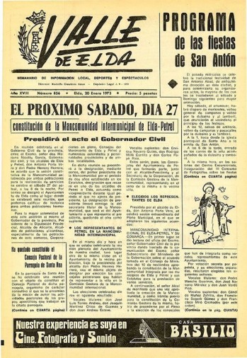 N&uacute;mero 0856 - 20 de enero de 1973