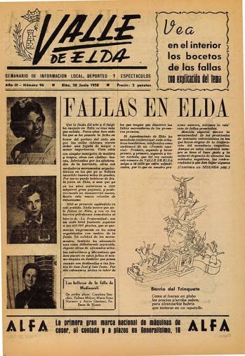 N&uacute;mero 0096 - 28 de junio de 1958
