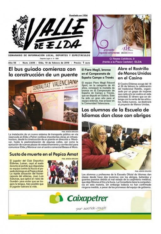N&uacute;mero 2.635<span>19 de febrero de 2010</span>