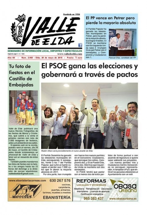 N&uacute;mero 2.863<span>29 de mayo de 2015</span>
