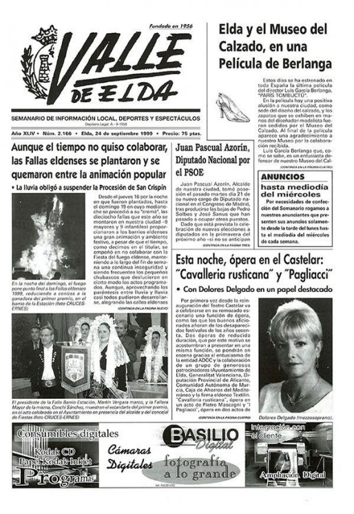 N&uacute;mero 2.166<span>24 de septiembre de 1999</span>