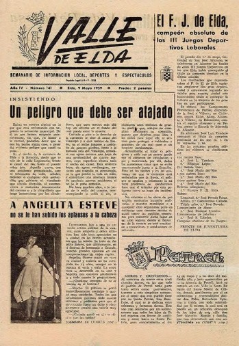 N&uacute;mero 0141 - 9 de mayo de 1959