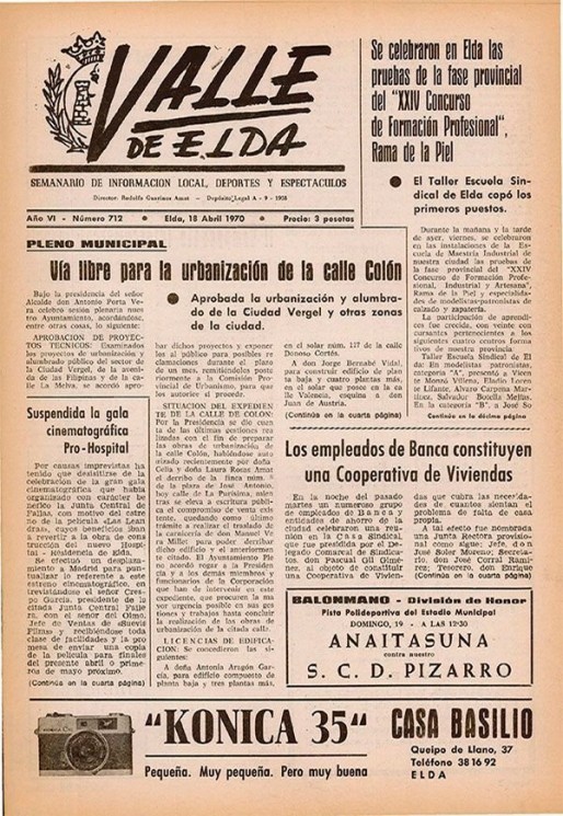 N&uacute;mero 0712<span>18 de abril de 1970</span>