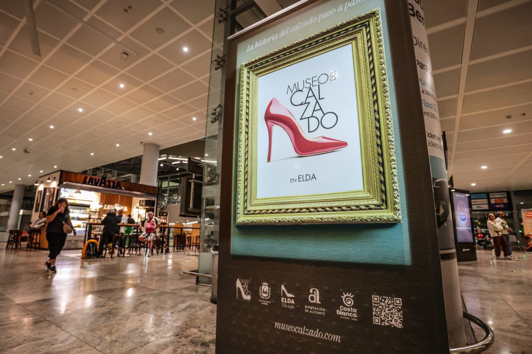 El Museo del Calzado en el Aeropuerto de Alicante y en destinos de la Comunidad para captar visitantes El Museo del Calzado en el Aeropuerto de Alicante y en destinos de la Comunidad para captar visitantes