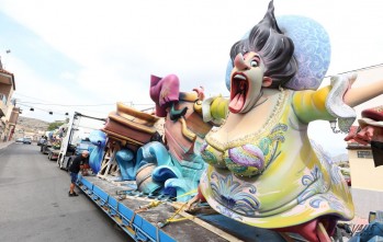 Comienza la plant&agrave; de las Fallas