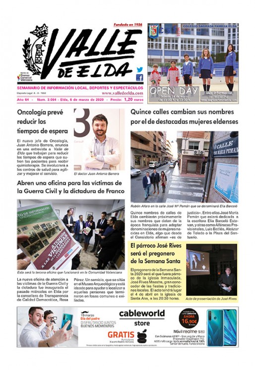 N&uacute;mero 3.064<span>6 de marzo de 2020</span>