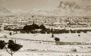 Elda bajo la nieve