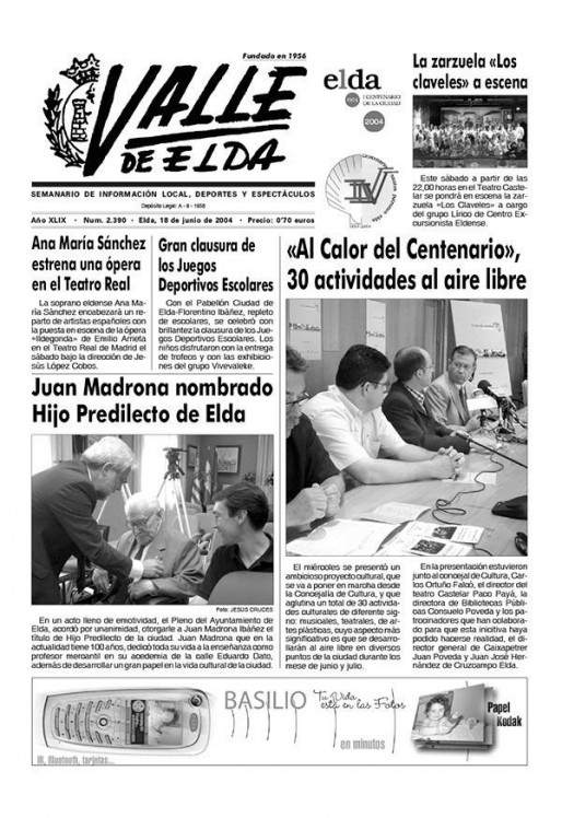 N&uacute;mero 2.390<span>18 de junio de 2004</span>