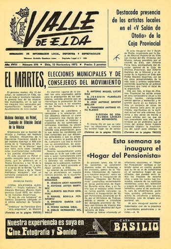 N&uacute;mero 0898 - 10 de noviembre de 1973