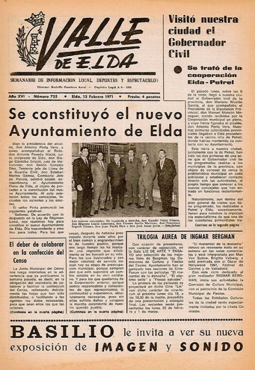 N&uacute;mero 0755<span>13 de febrero de 1971</span>