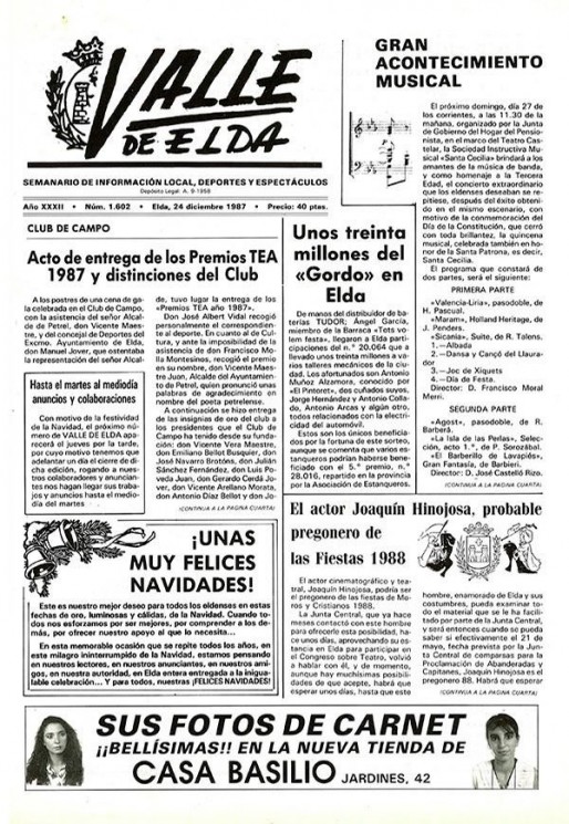 N&uacute;mero 1.602<span>24 de diciembre de 1987</span>