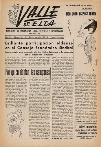 N&uacute;mero 0254 - 8 de julio de 1961