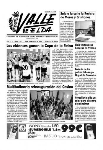 N&uacute;mero 2.427 - 6 de mayo de 2005