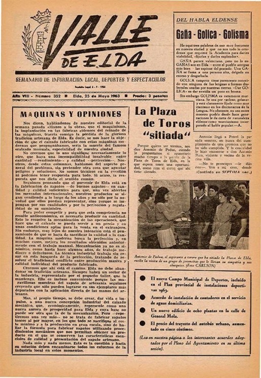 N&uacute;mero 0352<span>25 de mayo de 1963</span>