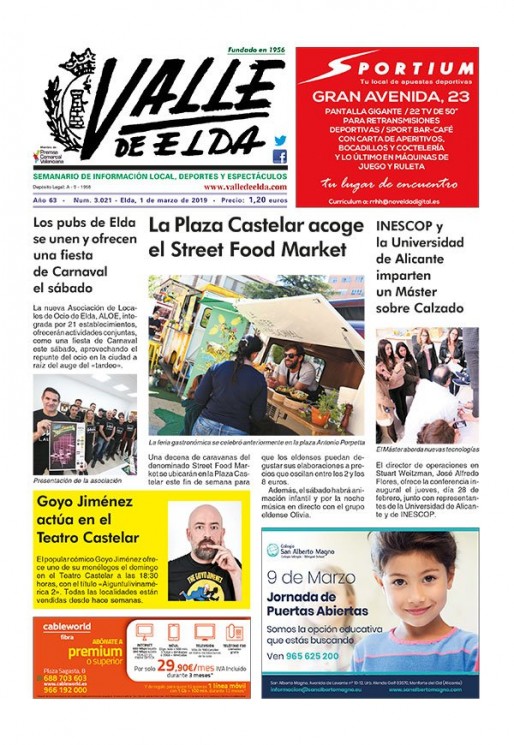 N&uacute;mero 3.021<span>1 de marzo de 2019</span>