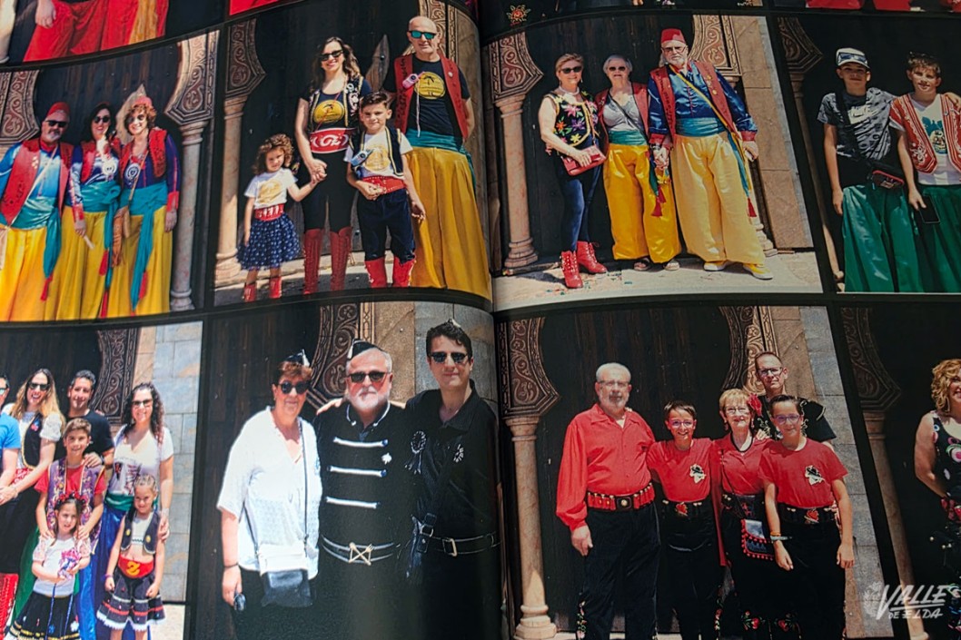 Photocall festero en el castillo