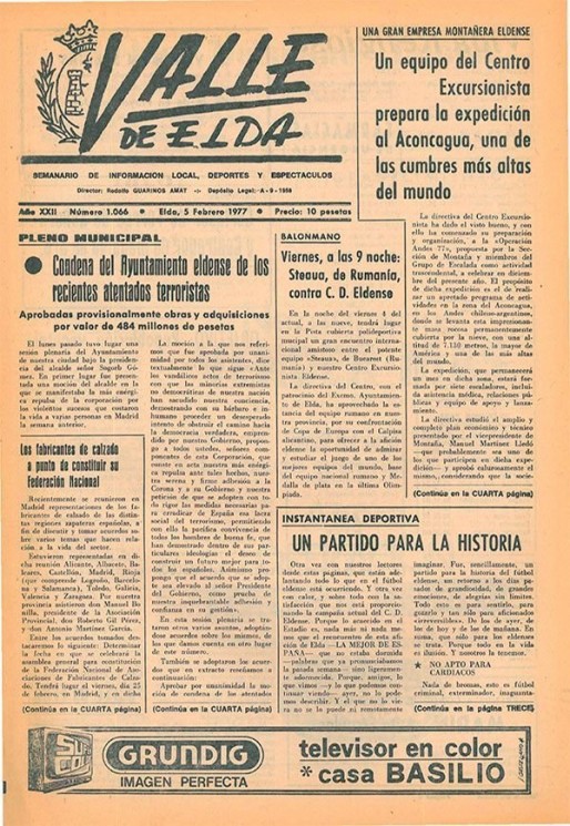 N&uacute;mero 1.066<span>5 de febrero de 1977</span>