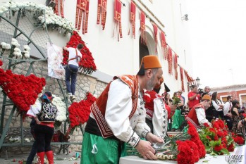 Flores para el patr&oacute;n de una fiesta abierta y acogedora