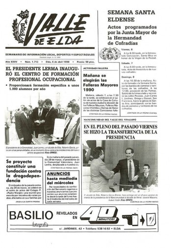N&uacute;mero 1.713 - 6 de abril de 1990