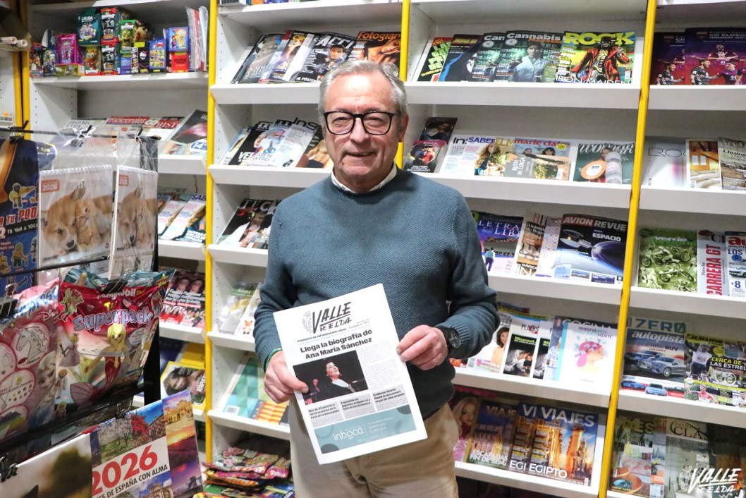 Jos&eacute; Gil, de la Papeler&iacute;a Ana, se jubila e inicia una nueva etapa en la que "vivir y disfrutar"