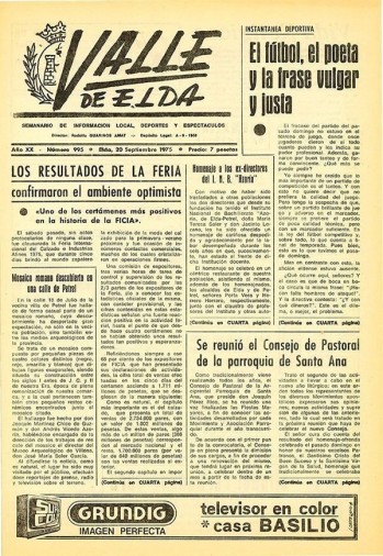 N&uacute;mero 0995 - 20 de septiembre de 1975