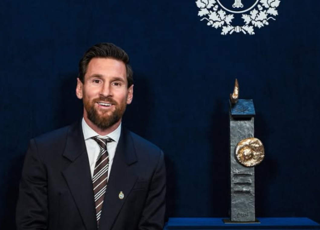 Leo Messi, propietario del CD Eldense, quinto en el Bal&oacute;n de Oro
