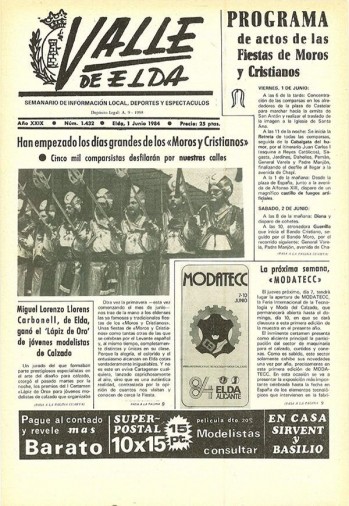 N&uacute;mero 1.432 - 1 de junio de 1984