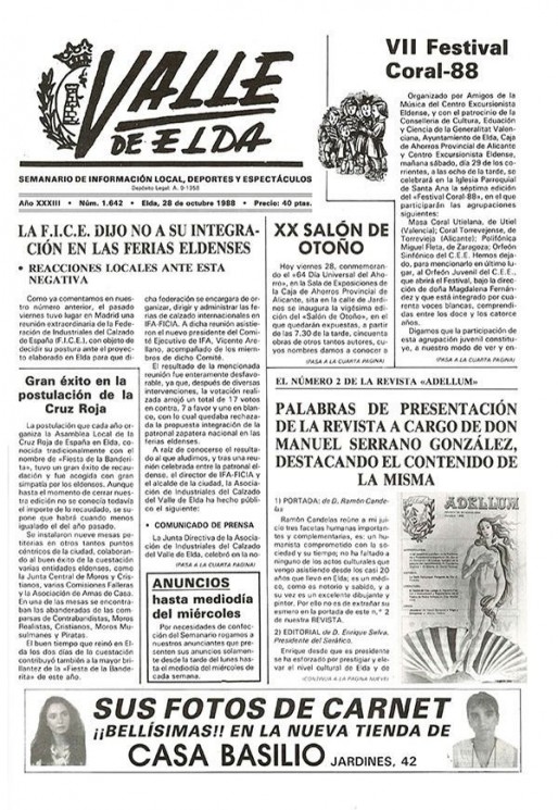 N&uacute;mero 1.642<span>28 de octubre de 1988</span>