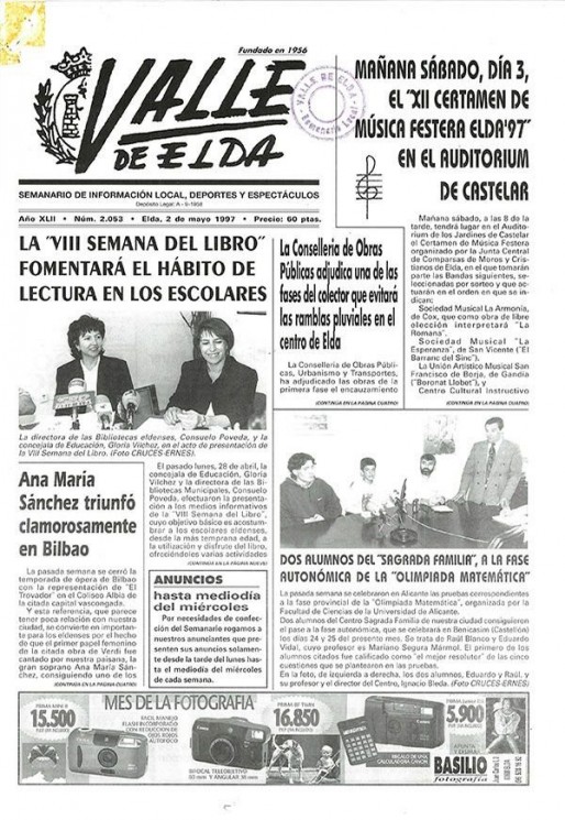 N&uacute;mero 2.053<span>2 de mayo de 1997</span>