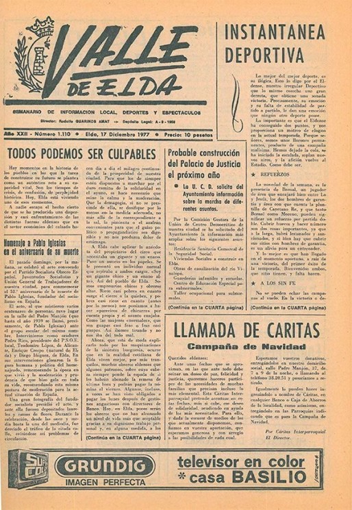 N&uacute;mero 1.110<span>17 de diciembre de 1977</span>