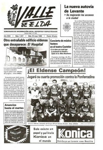 N&uacute;mero 1.527 - 23 de mayo de 1986