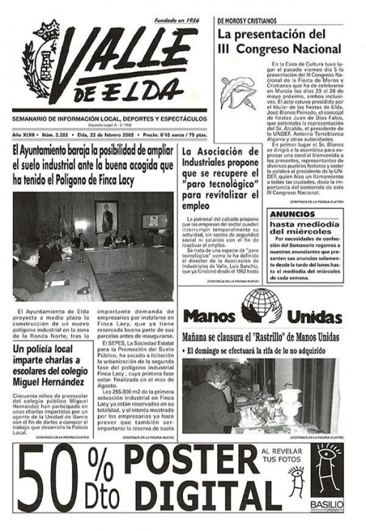 N&uacute;mero 2.282<span>22 de febrero de 2002</span>