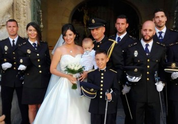 Un polic&iacute;a nacional eldense salva el d&iacute;a de su boda la vida de un hombre