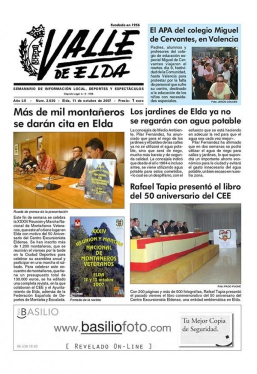N&uacute;mero 2.530<span>11 de octubre de 2007</span>