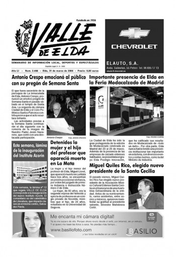 N&uacute;mero 2.466 - 31 de marzo de 2006
