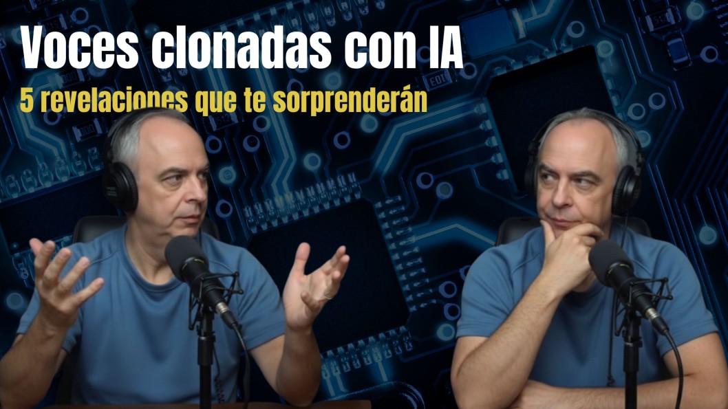 Voces clonadas con IA: una herramienta que cambia el juego en la creaci&oacute;n de contenidos