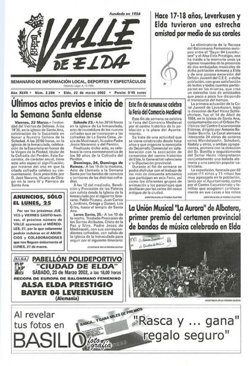 N&uacute;mero 2.286<span>22 de marzo de 2002</span>