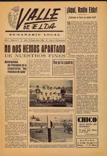 N&uacute;mero 0005 - 29 de septiembre de 1956