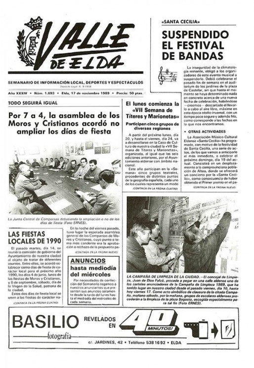 N&uacute;mero 1.693<span>17 de noviembre de 1989</span>
