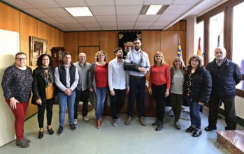 Petrer homenajea a Gede&oacute;n Guardiola tras ganar el Europeo con la Selecci&oacute;n Espa&ntilde;ola